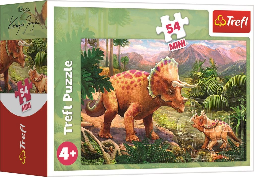 Trefl mini maxi dinosaurs