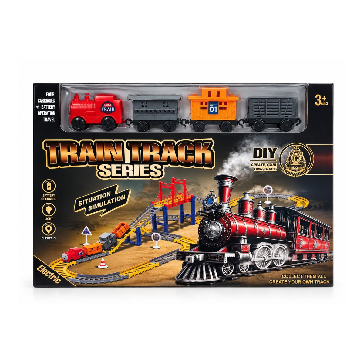 Train track series collection