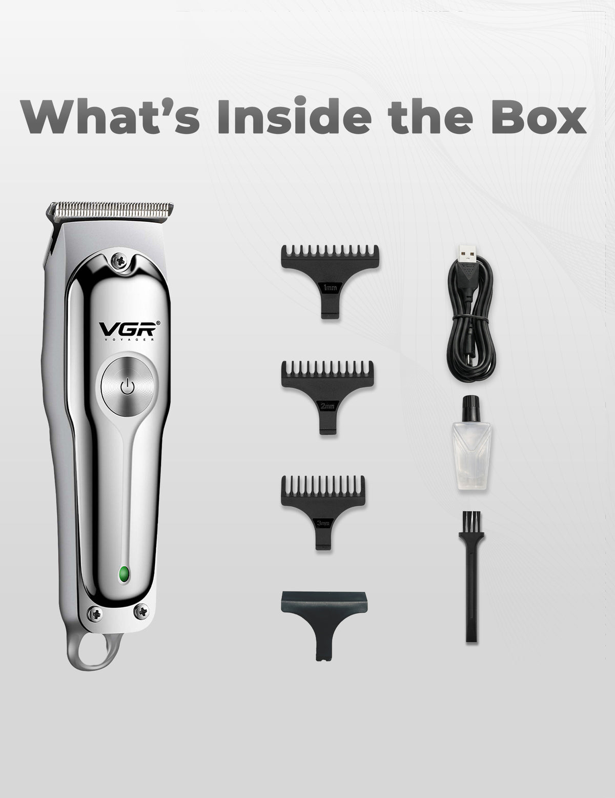 VGR hair trimmer