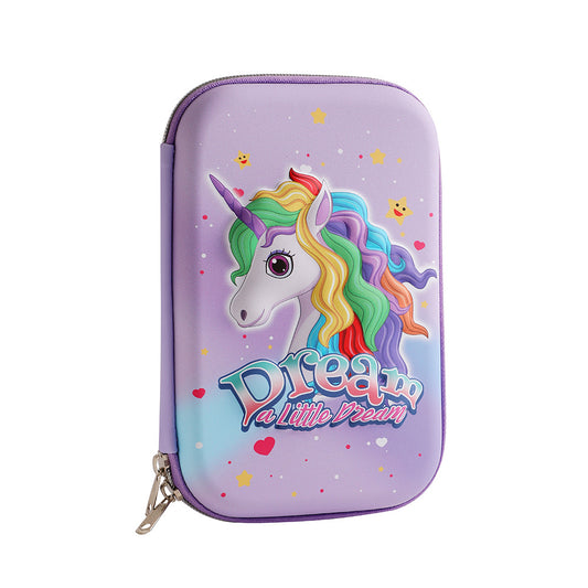 Unicorn pencil case - large