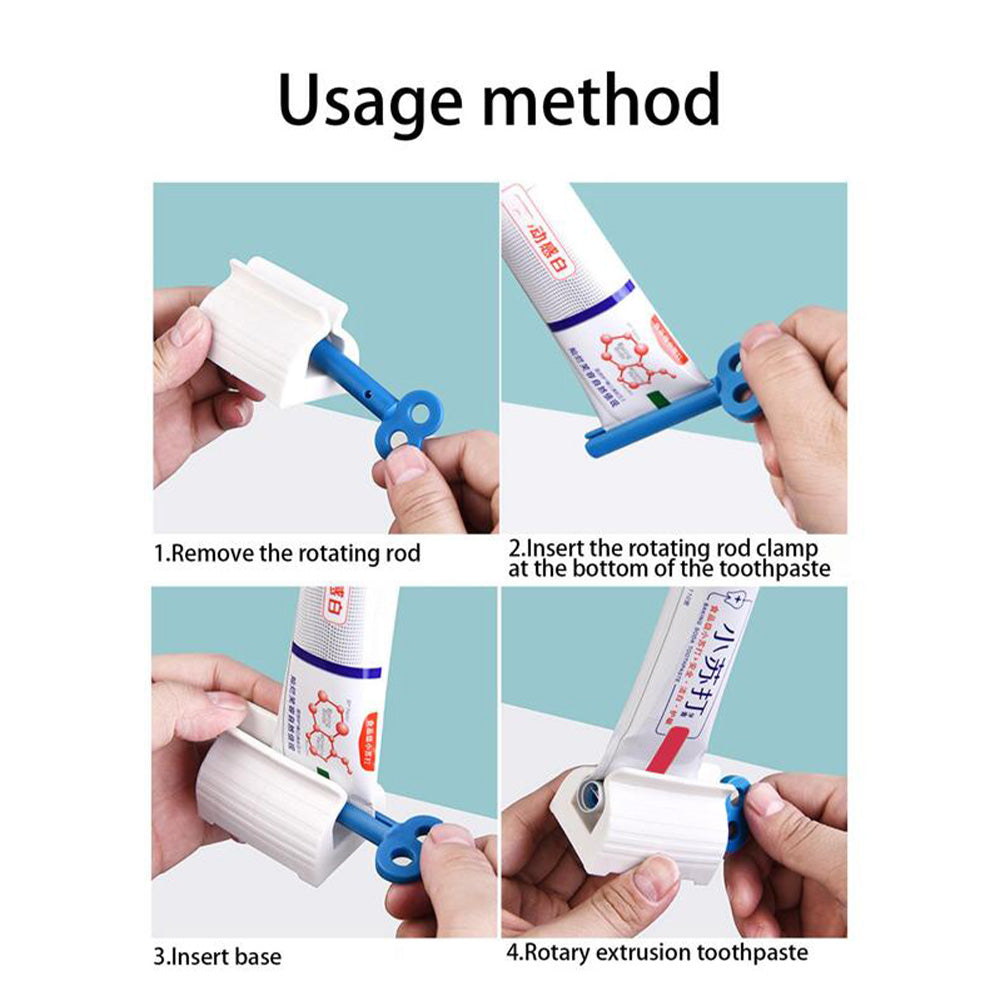 Manual toothpaste squeezer