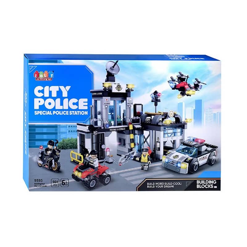 Police department blocks set – Magic Art LB