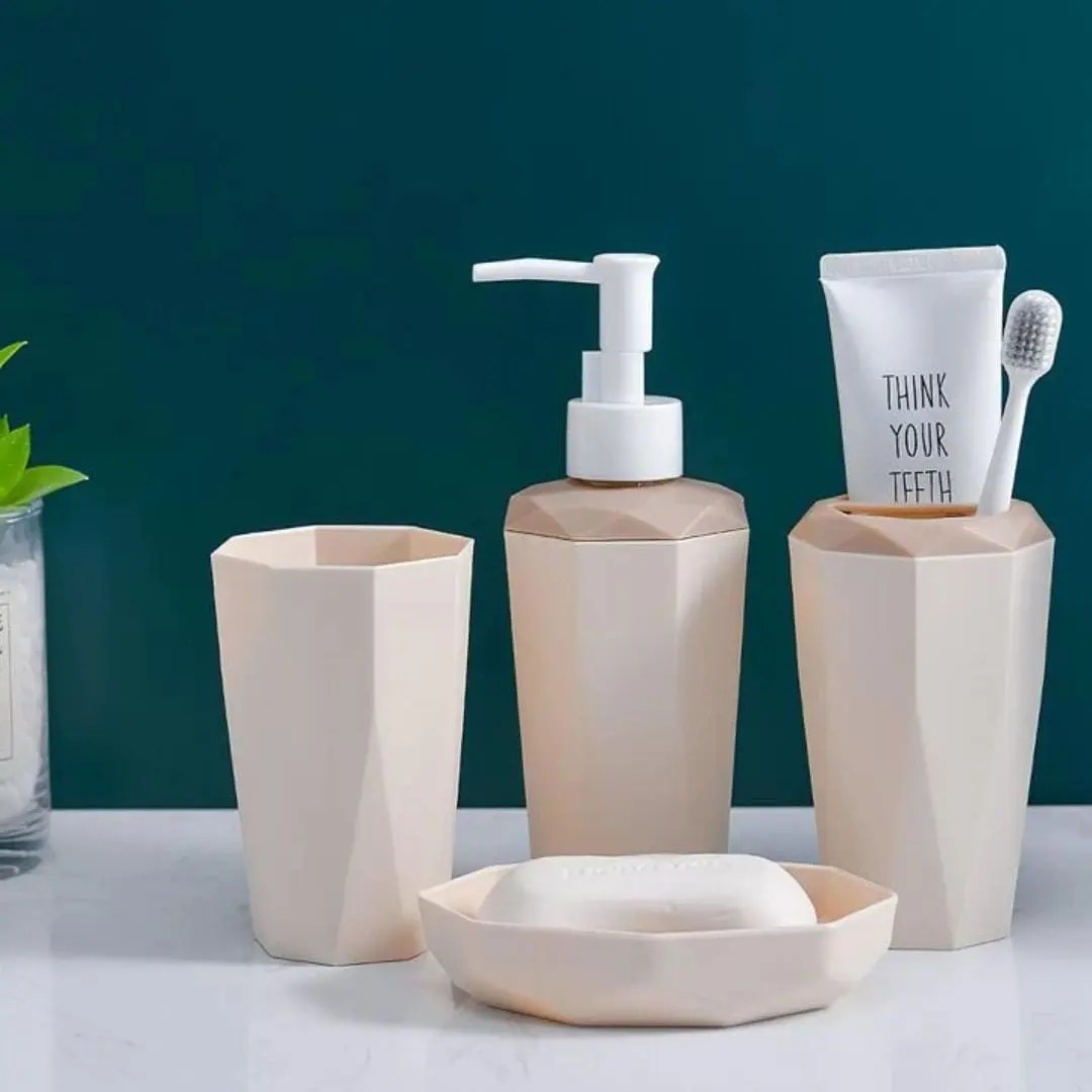 4 pcs bathroom set