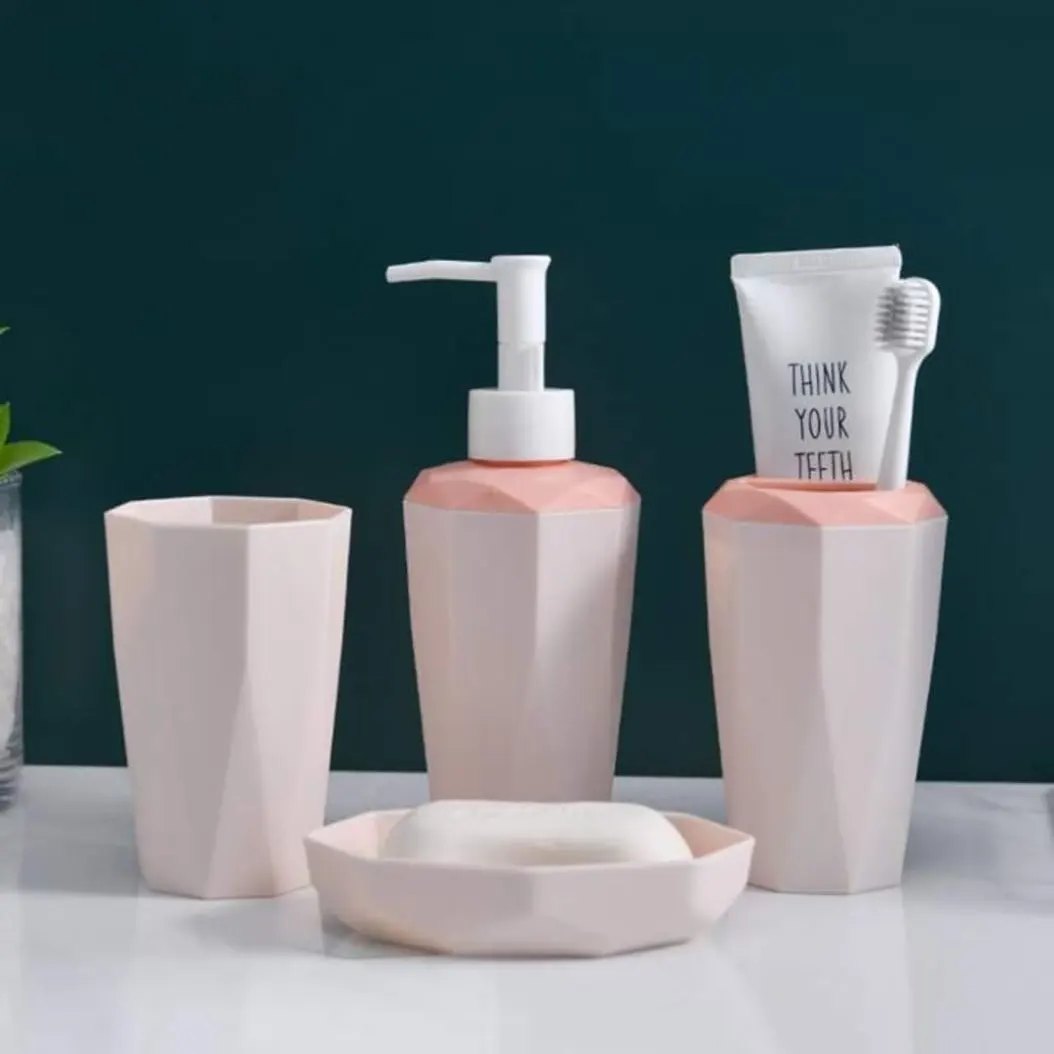 4 pcs bathroom set