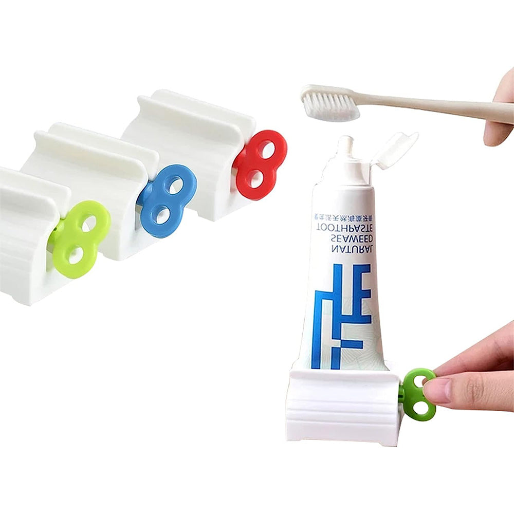 Manual toothpaste squeezer