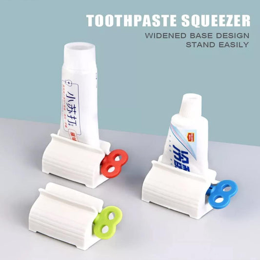 Manual toothpaste squeezer