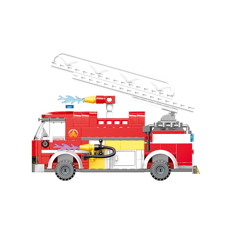 COGO fire station set 411 pcs