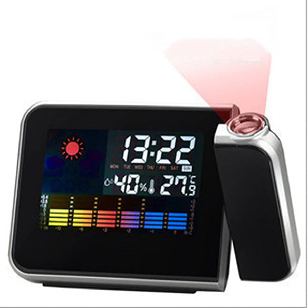 Amazing Projection Clock Projection alarm clock – Magic Art LB