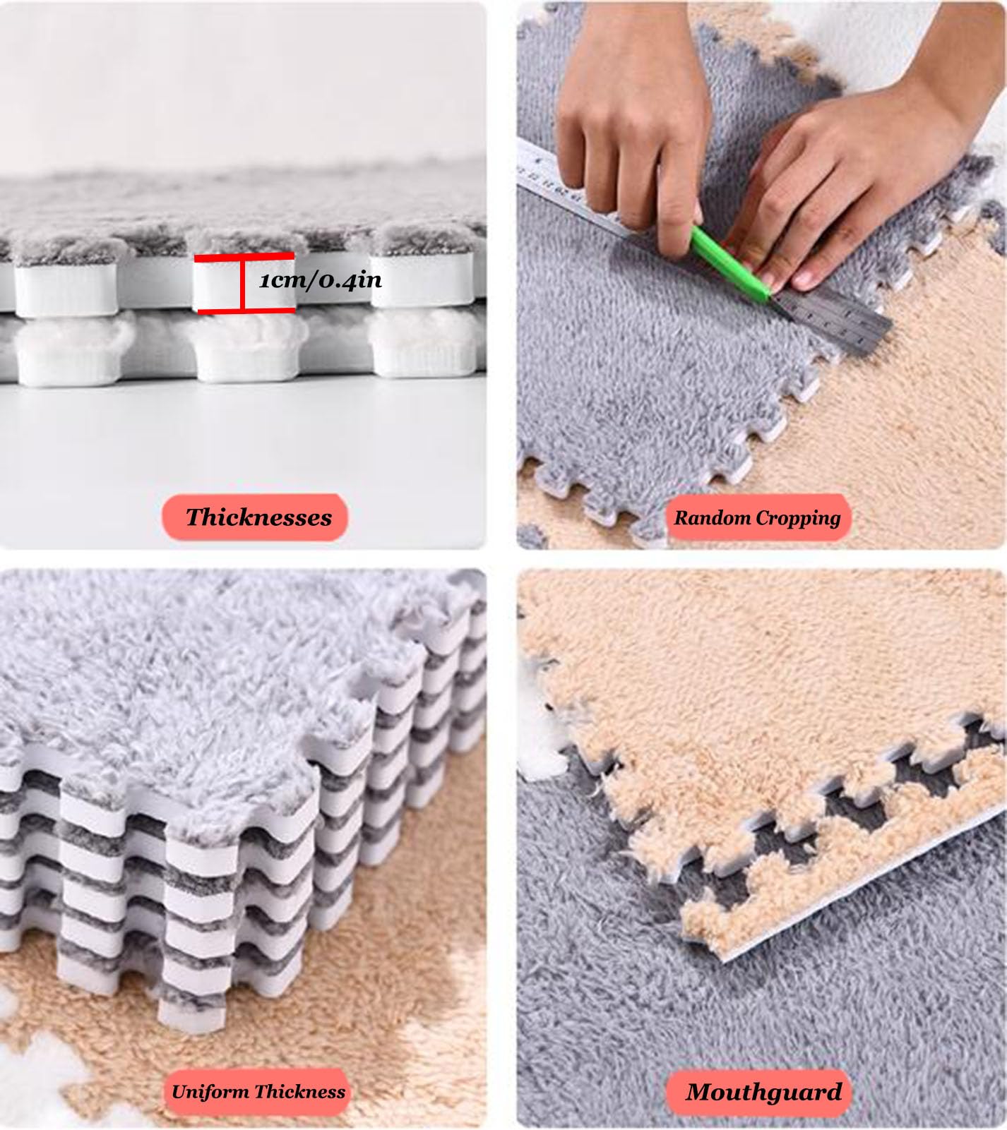 Carpet foam puzzle mat