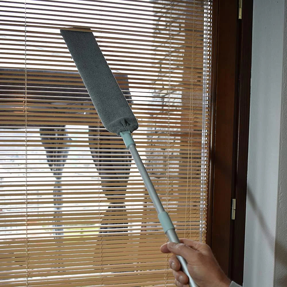 Extendable dust cleaning brush