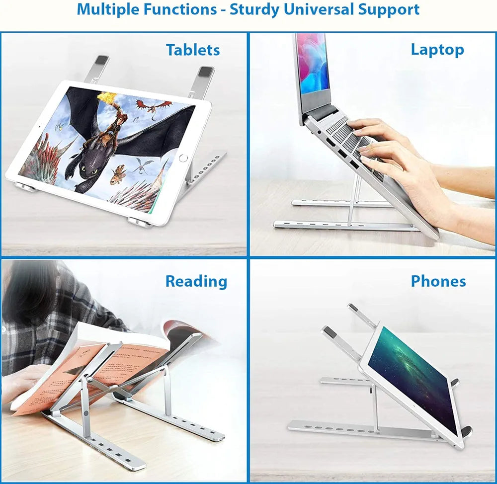 Adjustable laptop stand