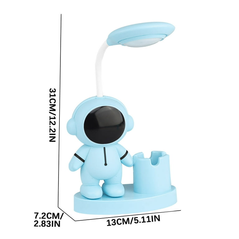 Astronaut lamp & pencil holder