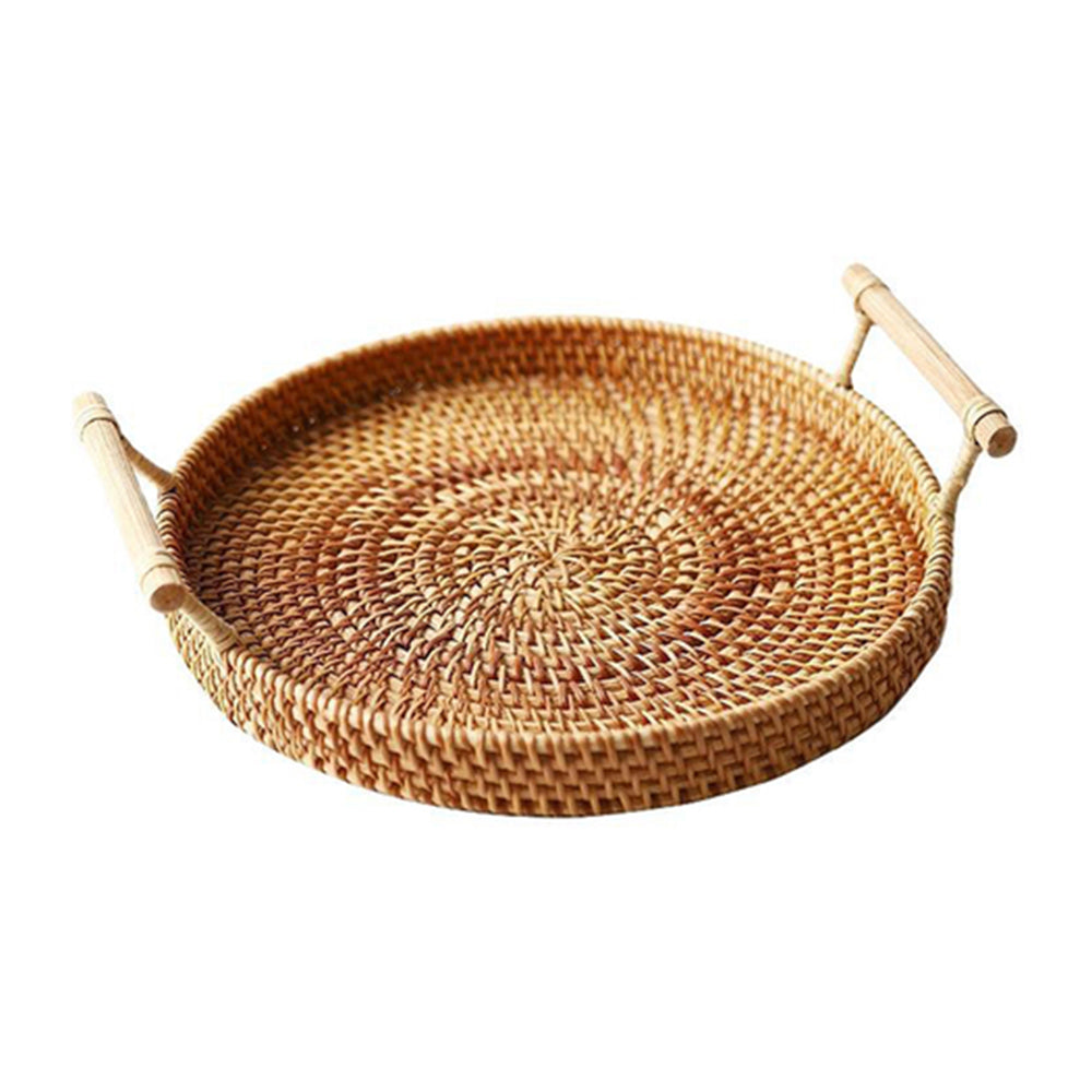 Rattan tray