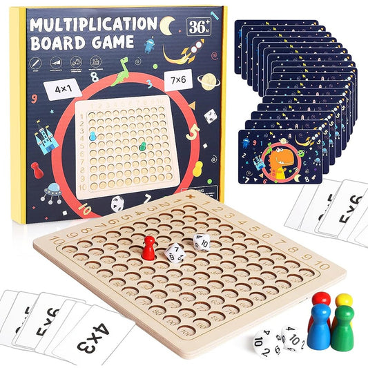 Multiplication board game