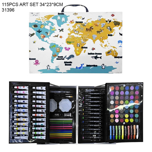 Coloring set suitcase