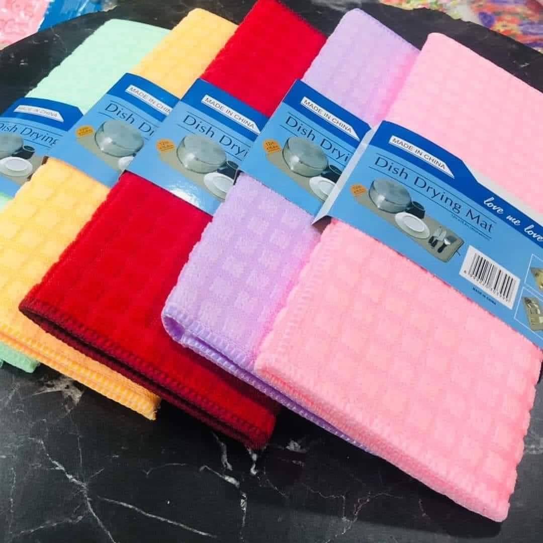 Microfiber drying pad