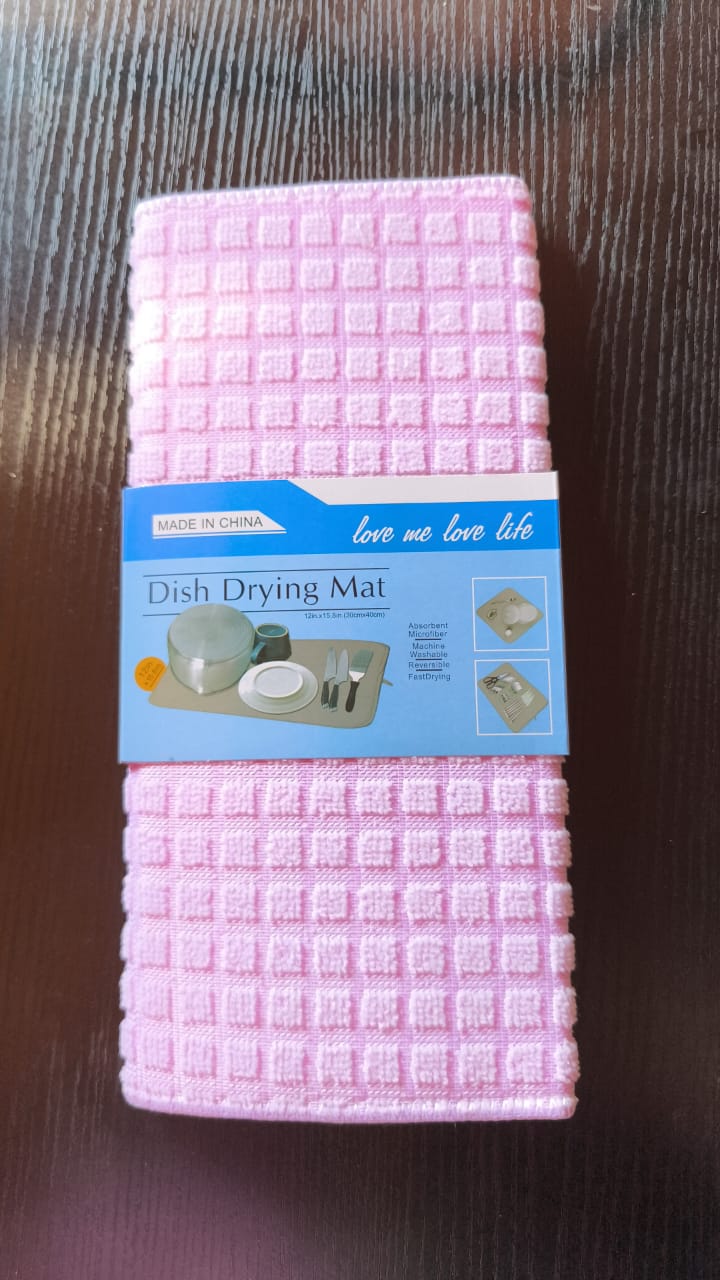 Microfiber drying pad