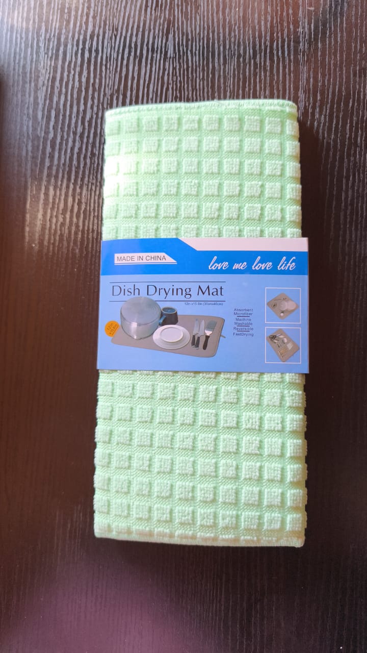 Microfiber drying pad