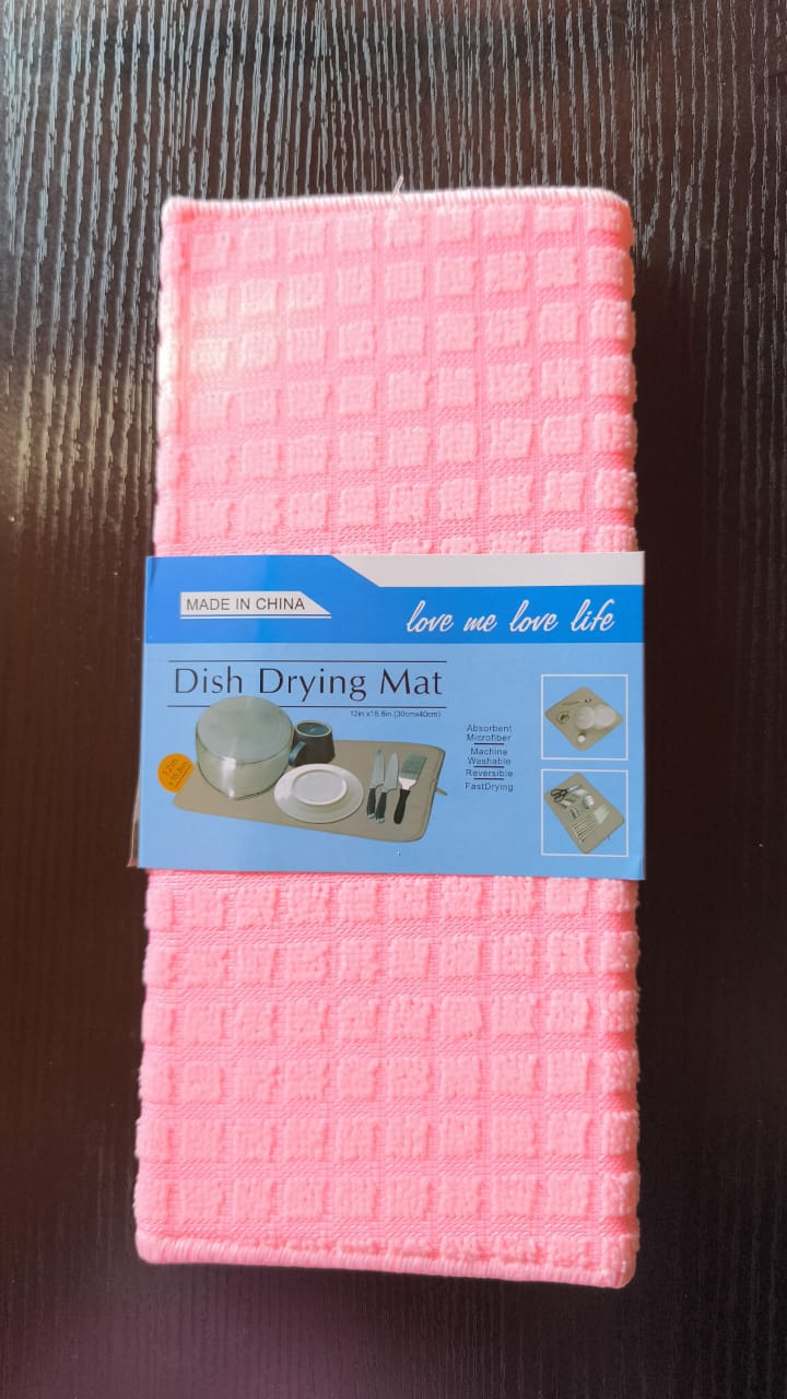 Microfiber drying pad