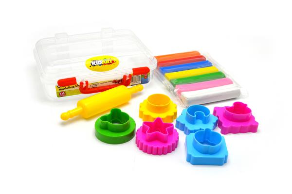 Modeling clay 440g set in a box