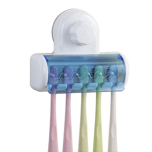 Suction cup toothbrush holder