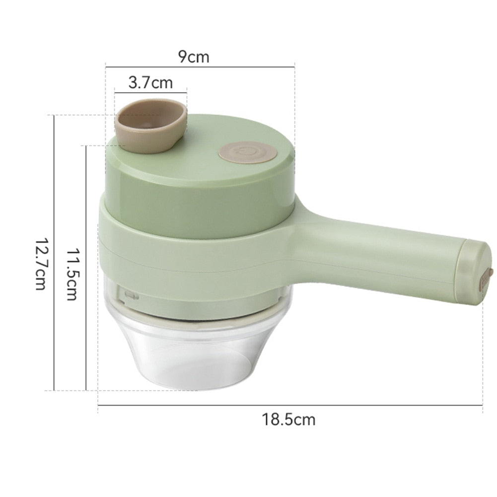 Handheld rechargeable chopper