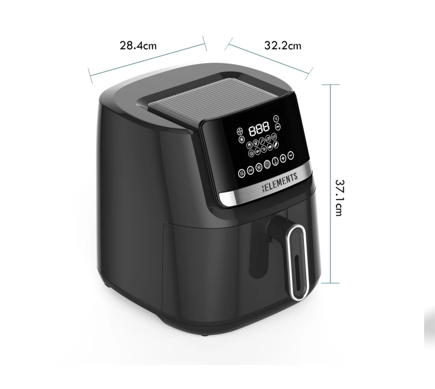 KB ELEMENTS 6.5L Digital air fryer