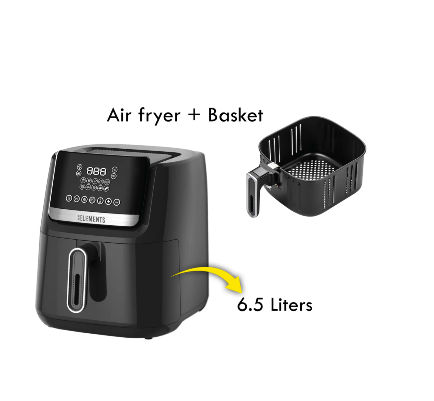 KB ELEMENTS 6.5L Digital air fryer