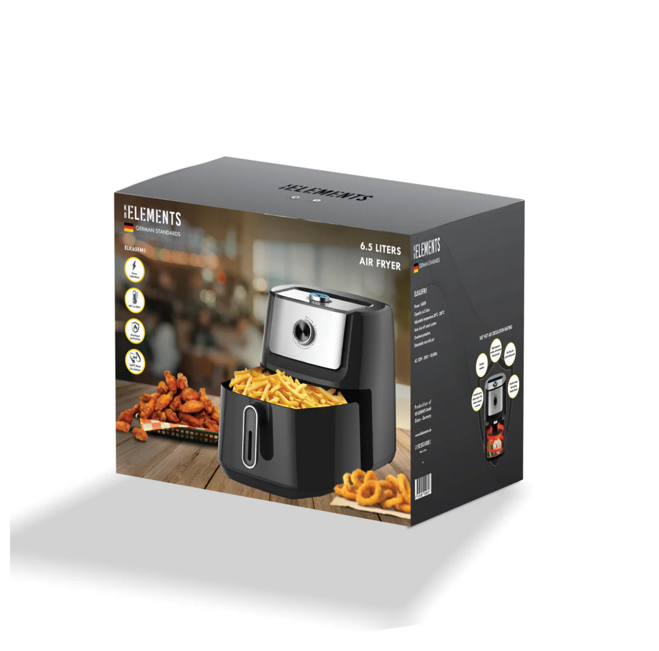 KB ELEMENTS 6.5 L air fryer