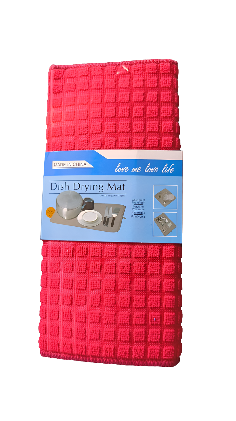 Microfiber drying pad