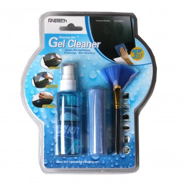 Gel cleaning set - 3 in 1