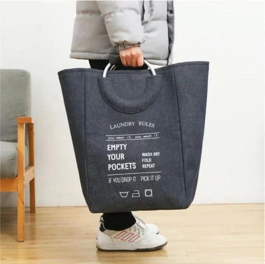 Jute Laundry Basket
