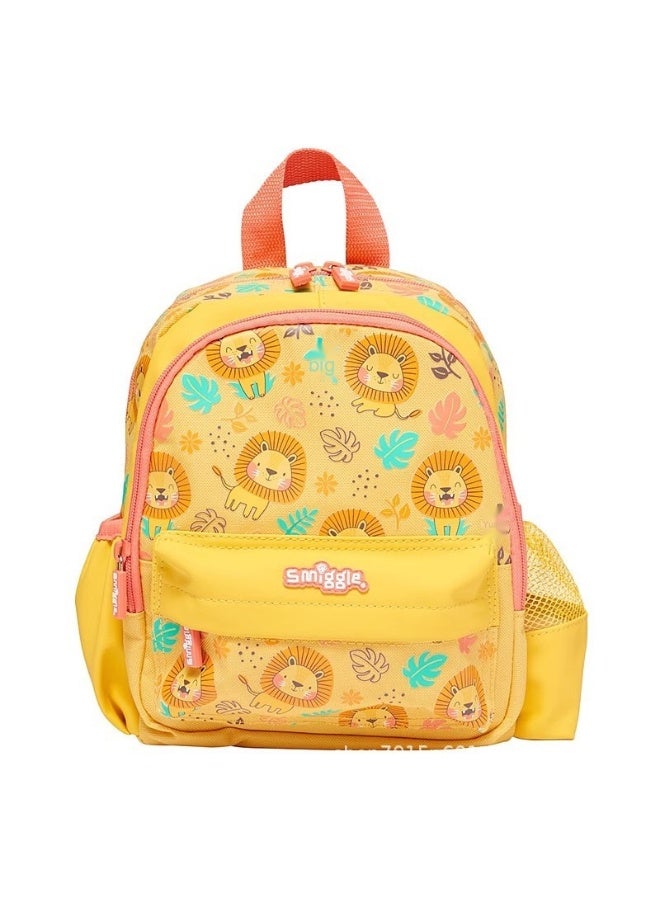 Smiggle lion yellow backpack