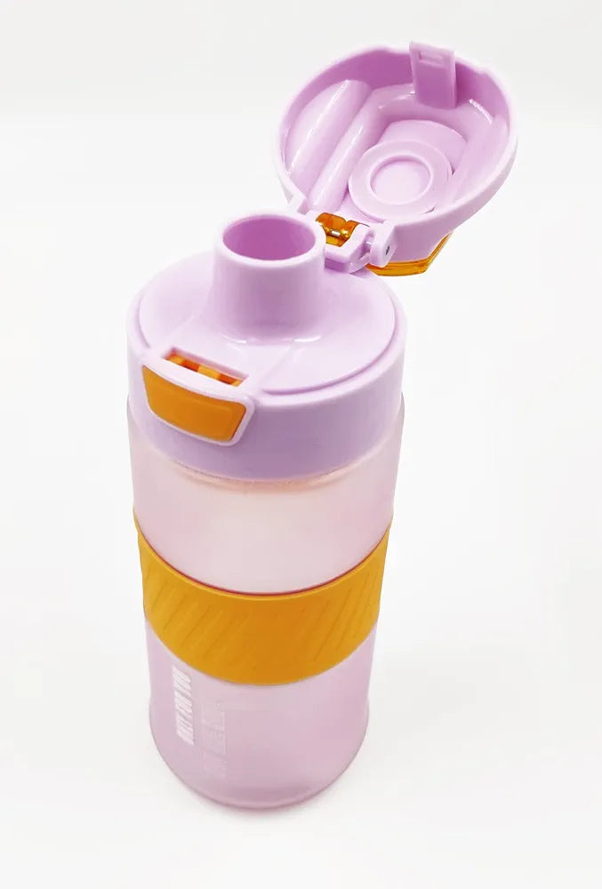 Gym bottle with silicone belt