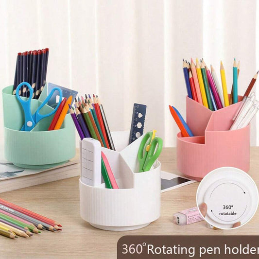 Rotation desk organizer