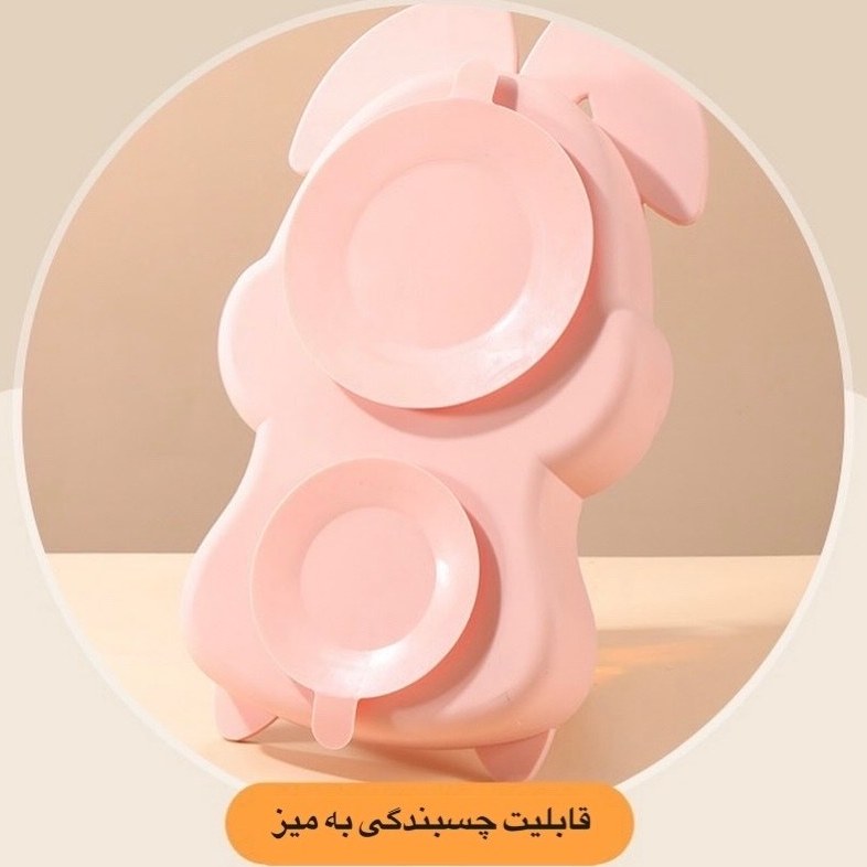 Rabbit silicone tableware