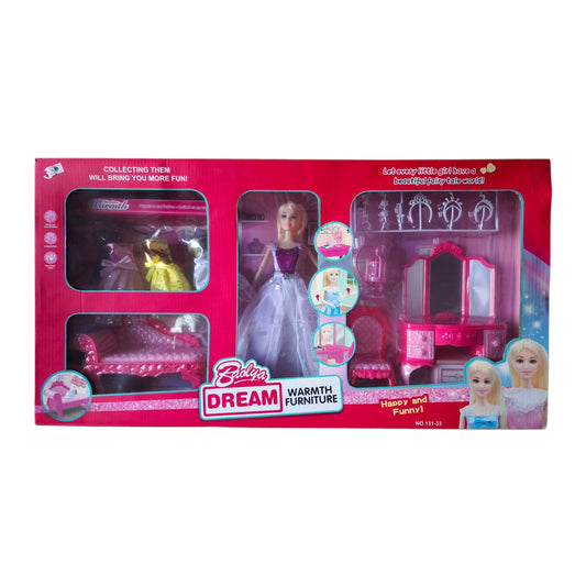 Dream doll with furniture and accessories