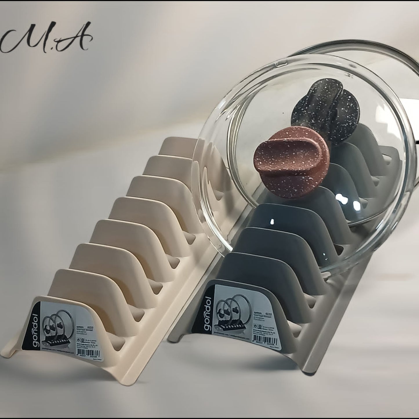 Pot lids/plates organizer