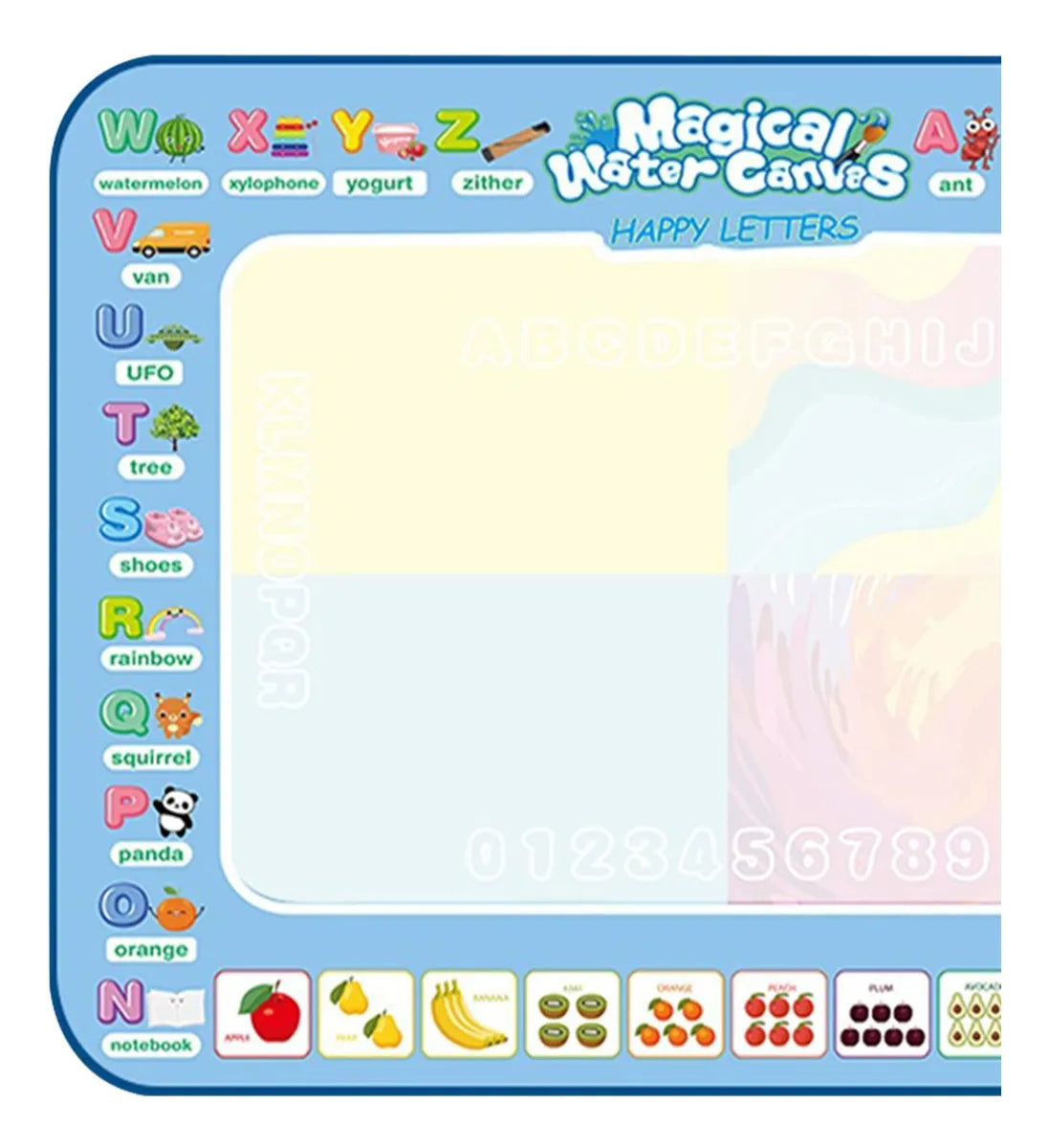 Magical water canvas