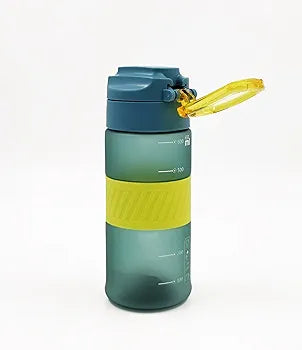Gym bottle with silicone belt