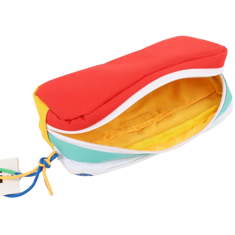 Locker Soda pop backpack and pencil case - yellow & royal blue