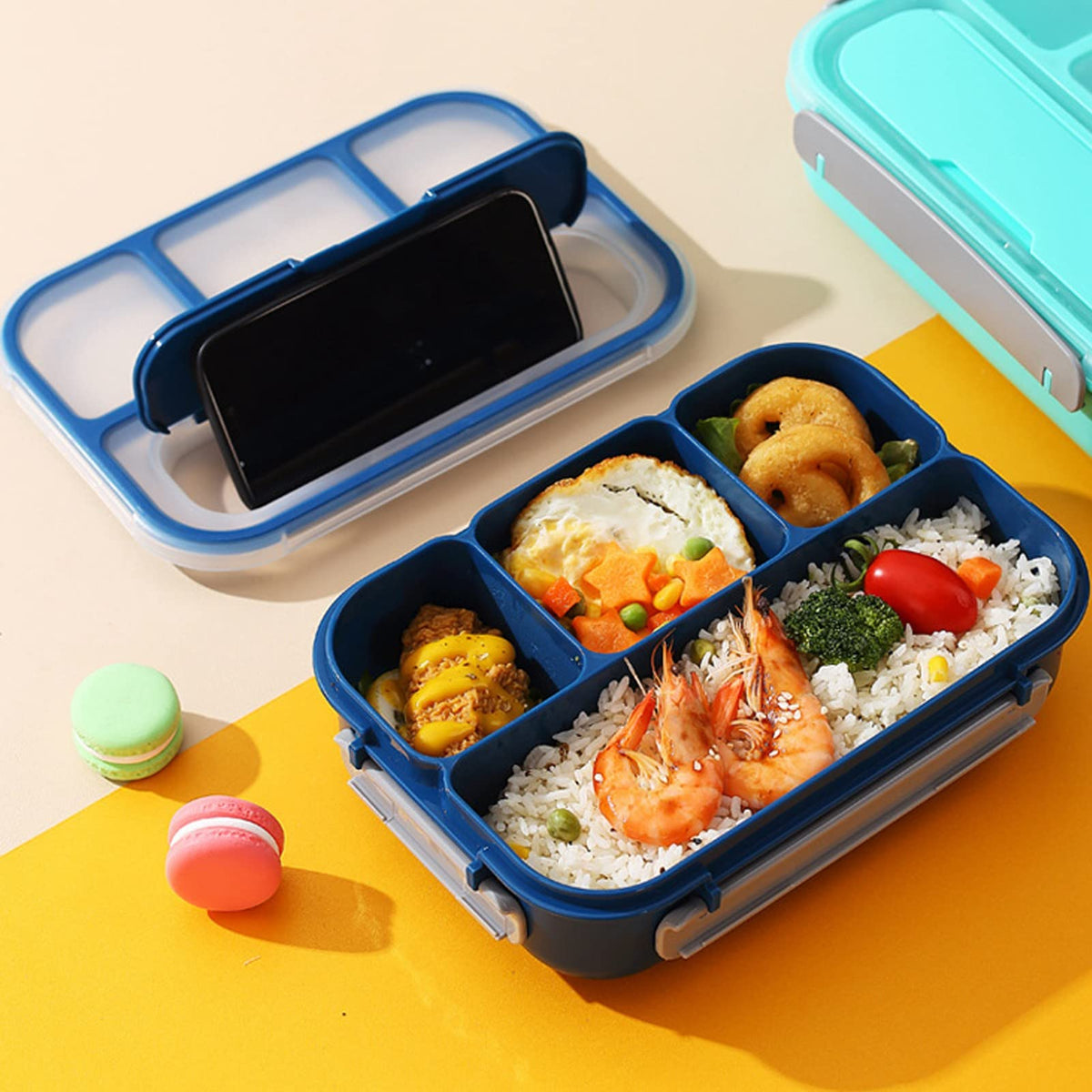 Silicone lunch box 1300 ml