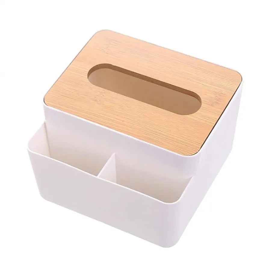 Tissue box and organizer
