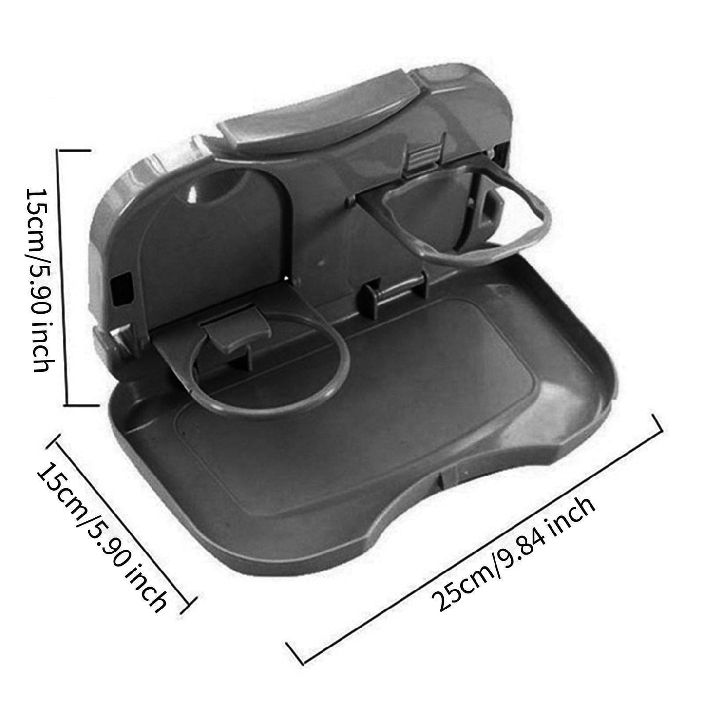 Car folding tray