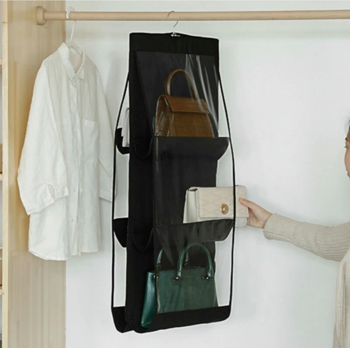 6/8 pockets bags organizer