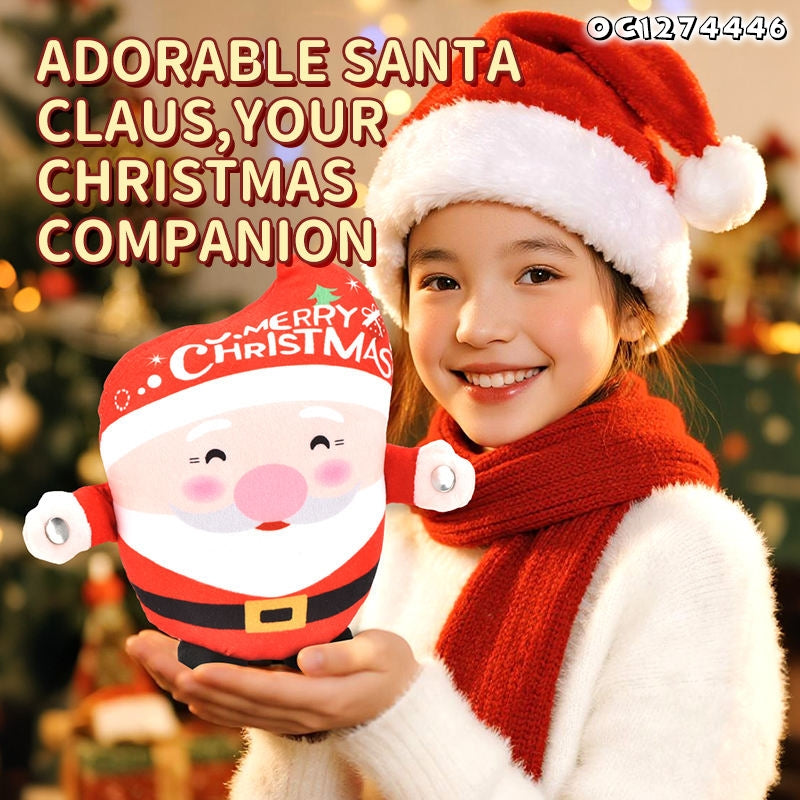 Musical Santa sensory plush