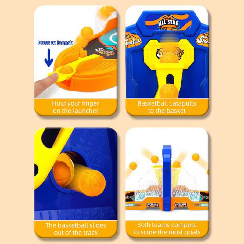 Tabletop double basketball