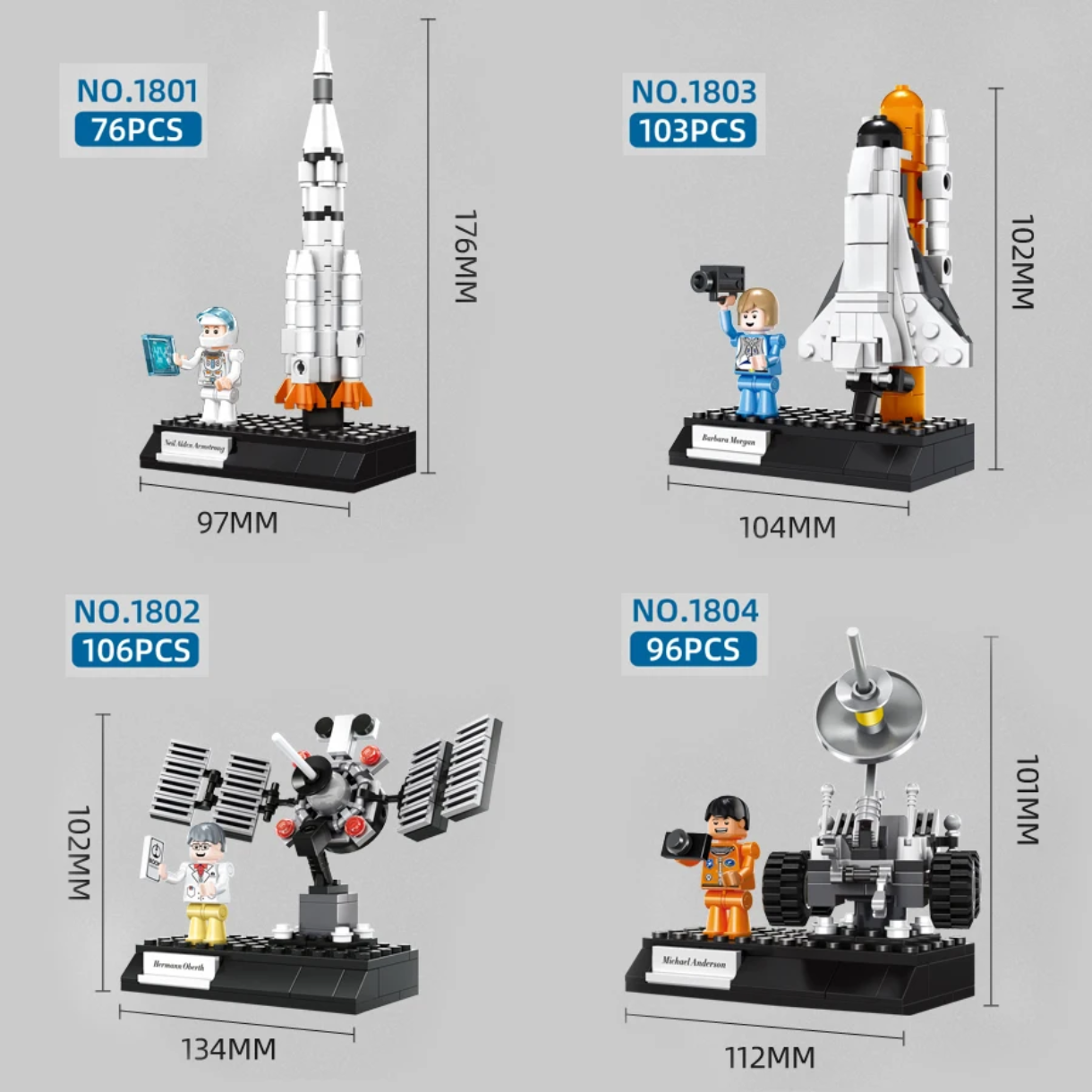 Aerospace building blocks collection