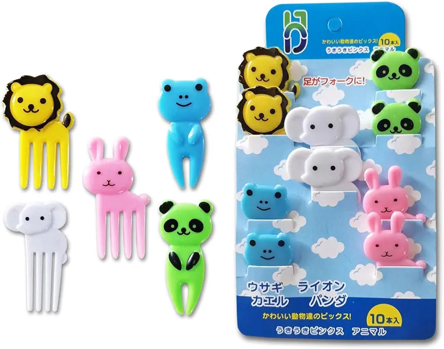 Mini lunch box picks and forks