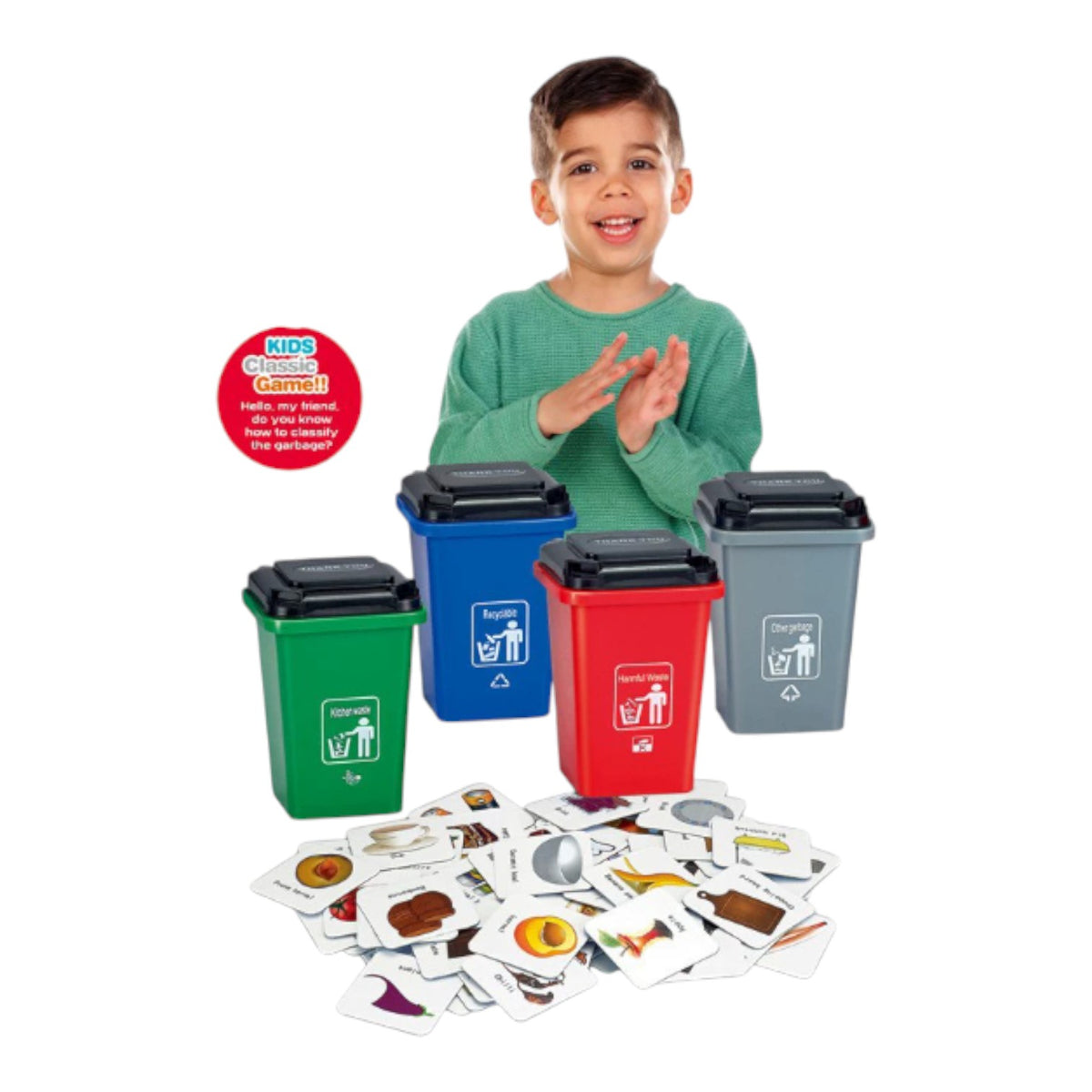 Garbage sorting game